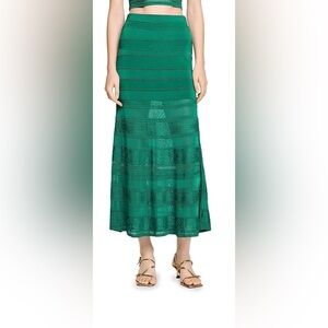 SANDRO Women's Maxi Decorative Knit Skirt